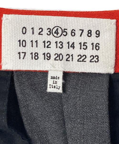 Maison Margiela 4（メゾンマルジェラ 4）Maison Margiela 4 (メゾンマルジェラ 4) ウエストデザイン ワイドスラックス グレー サイズ:42の古着・服飾アイテム