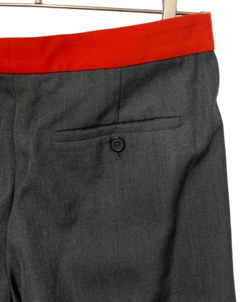 Maison Margiela 4（メゾンマルジェラ 4）Maison Margiela 4 (メゾンマルジェラ 4) ウエストデザイン ワイドスラックス グレー サイズ:42の古着・服飾アイテム