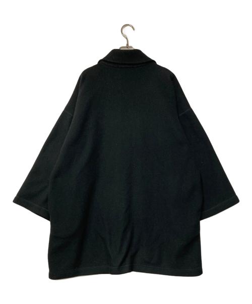 Salvatore Ferragamo（サルヴァトーレ フェラガモ）Salvatore Ferragamo (サルヴァトーレ フェラガモ) フリースコート ブラック サイズ:Mの古着・服飾アイテム