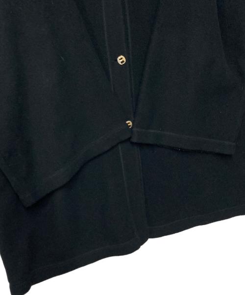 Salvatore Ferragamo（サルヴァトーレ フェラガモ）Salvatore Ferragamo (サルヴァトーレ フェラガモ) フリースコート ブラック サイズ:Mの古着・服飾アイテム