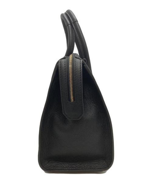 FURLA（フルラ）FURLA (フルラ) ピンサッチェル 2WAYバッグ ブラックの古着・服飾アイテム