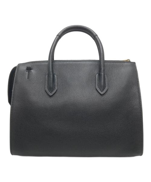 FURLA（フルラ）FURLA (フルラ) ピンサッチェル 2WAYバッグ ブラックの古着・服飾アイテム