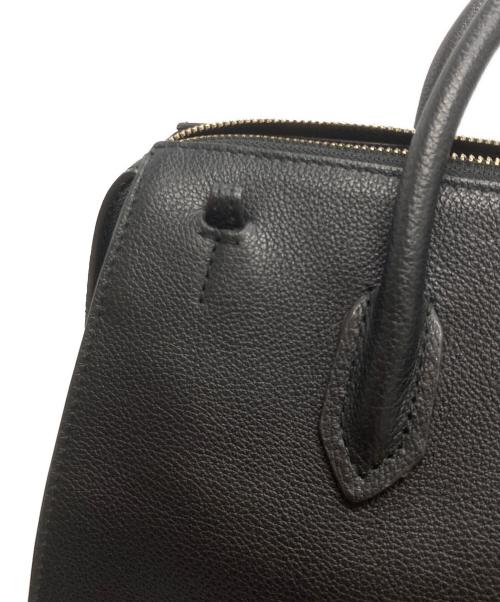 FURLA（フルラ）FURLA (フルラ) ピンサッチェル 2WAYバッグ ブラックの古着・服飾アイテム