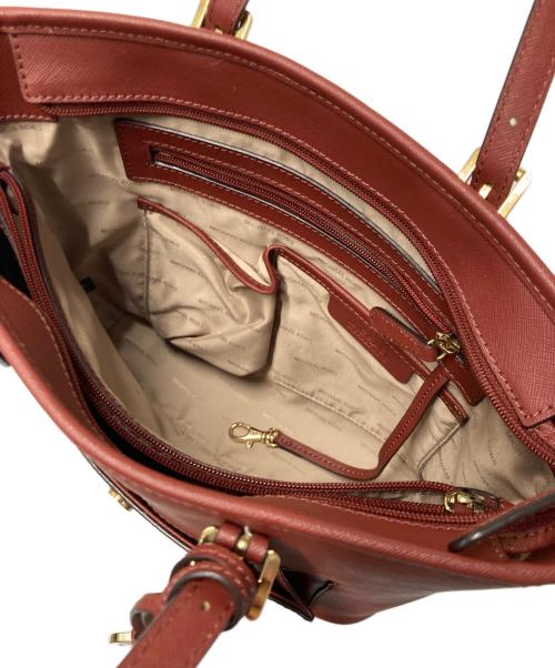 MICHAEL KORS（マイケル・コース）MICHAEL KORS (マイケル・コース) トートバッグ ボルドーの古着・服飾アイテム
