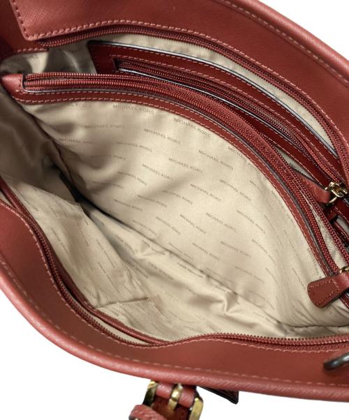 MICHAEL KORS（マイケル・コース）MICHAEL KORS (マイケル・コース) トートバッグ ボルドーの古着・服飾アイテム