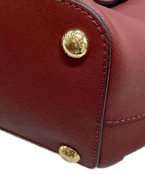 MICHAEL KORS（マイケル・コース）MICHAEL KORS (マイケル・コース) トートバッグ ボルドーの古着・服飾アイテム