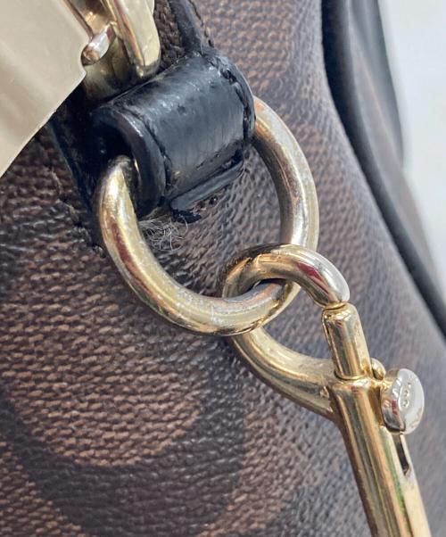 COACH（コーチ）COACH (コーチ) シグネチャー 2WAY ハンドバッグ ブラウンの古着・服飾アイテム