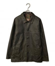 BEAMS HEART（ビームスハート）の古着「フェイクレザー カーコート」｜ブラウン