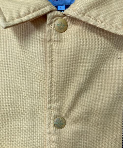 Carhartt WIP（カーハート ワークインプログレス）Carhartt WIP (カーハート ワークインプログレス) PENN JACKET イエロー サイズ:Lの古着・服飾アイテム