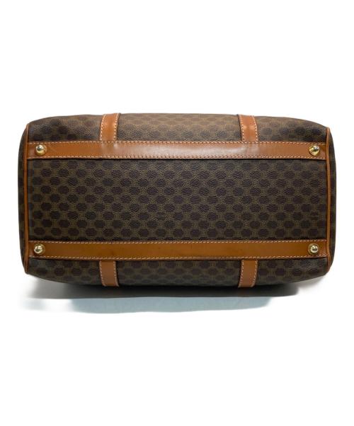 CELINE（セリーヌ）CELINE (セリーヌ) マカダム柄 ミニボストンバッグ ブラウンの古着・服飾アイテム