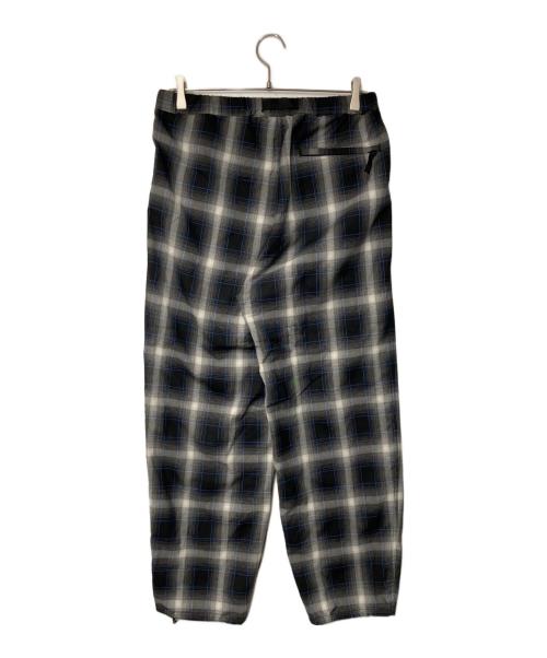 koti BEAUTY&YOUTH（コティ ビューティーアンドユース）koti BEAUTY&YOUTH (コティ ビューティーアンドユース) WOOL 2P EASY クライミングパンツ ブラック×グレー サイズ:Mの古着・服飾アイテム