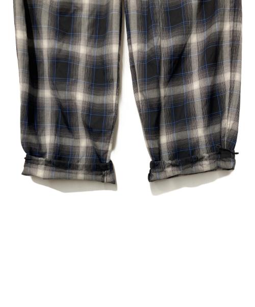 koti BEAUTY&YOUTH（コティ ビューティーアンドユース）koti BEAUTY&YOUTH (コティ ビューティーアンドユース) WOOL 2P EASY クライミングパンツ ブラック×グレー サイズ:Mの古着・服飾アイテム