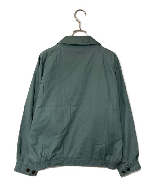 Burberry's（バーバリー）Burberry's (バーバリー) ホース刺繍ブルゾン ブルー サイズ:Lの古着・服飾アイテム