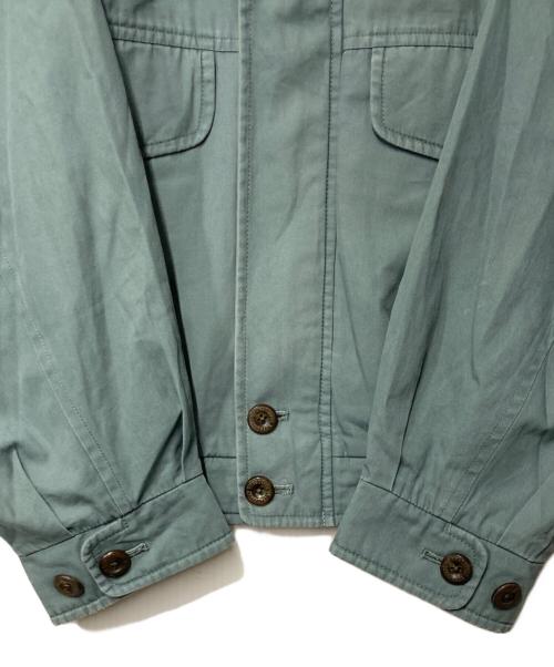 Burberry's（バーバリー）Burberry's (バーバリー) ホース刺繍ブルゾン ブルー サイズ:Lの古着・服飾アイテム