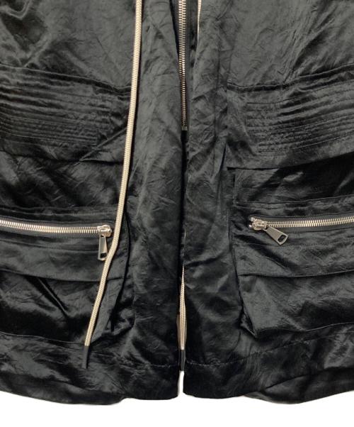 A.F ARTEFACT（エーエフ アーティファクト）A.F ARTEFACT (エーエフ アーティファクト) カーゴサルエルハーフパンツ ブラック サイズ:3の古着・服飾アイテム