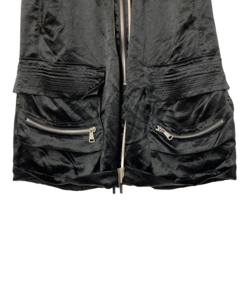 A.F ARTEFACT（エーエフ アーティファクト）A.F ARTEFACT (エーエフ アーティファクト) カーゴサルエルハーフパンツ ブラック サイズ:3の古着・服飾アイテム
