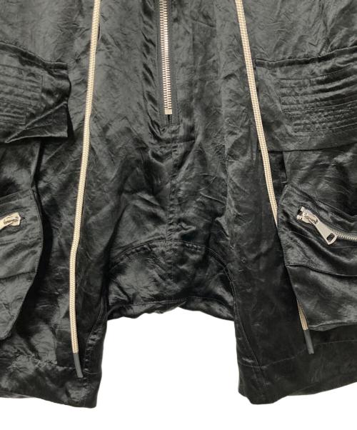 A.F ARTEFACT（エーエフ アーティファクト）A.F ARTEFACT (エーエフ アーティファクト) カーゴサルエルハーフパンツ ブラック サイズ:3の古着・服飾アイテム