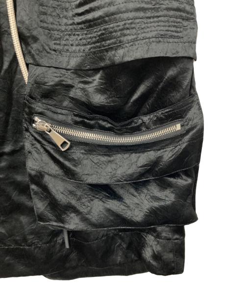 A.F ARTEFACT（エーエフ アーティファクト）A.F ARTEFACT (エーエフ アーティファクト) カーゴサルエルハーフパンツ ブラック サイズ:3の古着・服飾アイテム