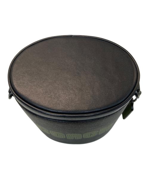 COACH（コーチ）COACH (コーチ) シグネチャー バーレル クロスボディ ショルダーバッグ ブラック×オリーブの古着・服飾アイテム