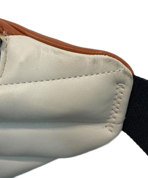 COACH（コーチ）COACH (コーチ) トラック ベルト バッグ ブラウン×アイボリーの古着・服飾アイテム