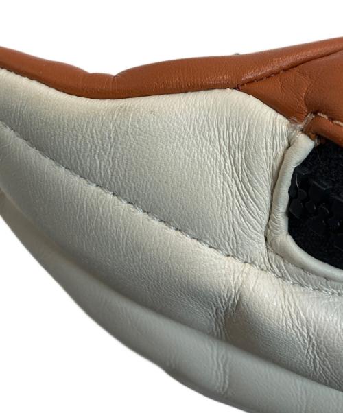 COACH（コーチ）COACH (コーチ) トラック ベルト バッグ ブラウン×アイボリーの古着・服飾アイテム