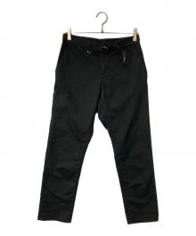 THE NORTHFACE PURPLELABEL（ザ・ノースフェイス パープルレーベル）の古着「stretch Twill Tapered Pants」｜ブラック