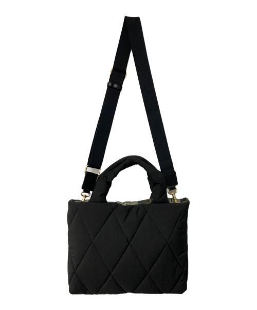 Barbour（バブアー）Barbour (バブアー) Mariah ミニ キルティング トートバッグ ブラックの古着・服飾アイテム