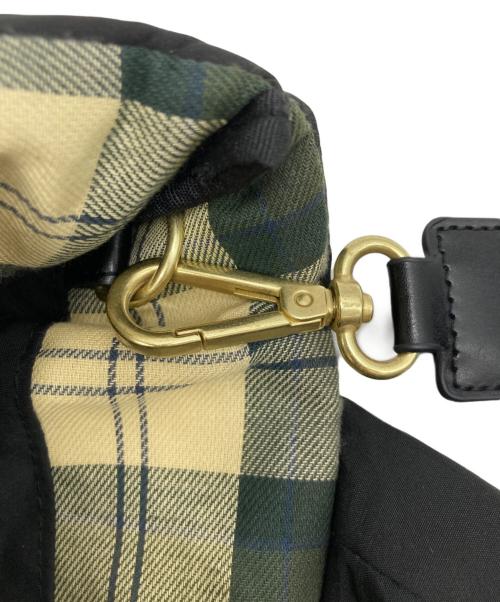 Barbour（バブアー）Barbour (バブアー) Mariah ミニ キルティング トートバッグ ブラックの古着・服飾アイテム