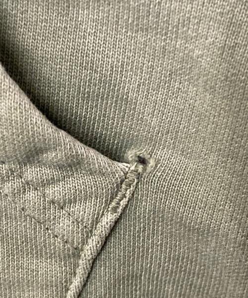 SUPREME（シュプリーム）SUPREME (シュプリーム) Bleached Zip Up Sweatshirt グリーン サイズ:Ｓの古着・服飾アイテム