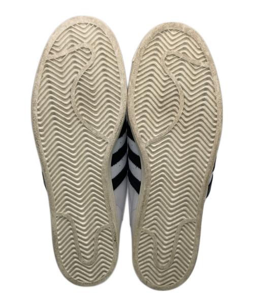 adidas（アディダス）adidas (アディダス) SUPER STAR LACELESS ホワイト×ブラック サイズ:US9.5/UK9/FR43 1/3 /JP275/CHN265の古着・服飾アイテム