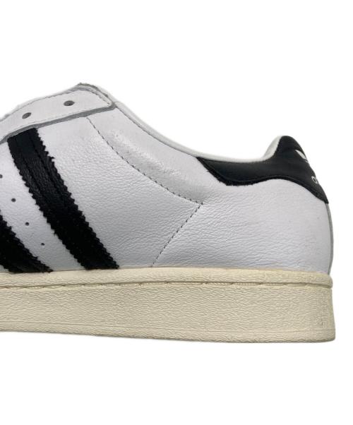 adidas（アディダス）adidas (アディダス) SUPER STAR LACELESS ホワイト×ブラック サイズ:US9.5/UK9/FR43 1/3 /JP275/CHN265の古着・服飾アイテム
