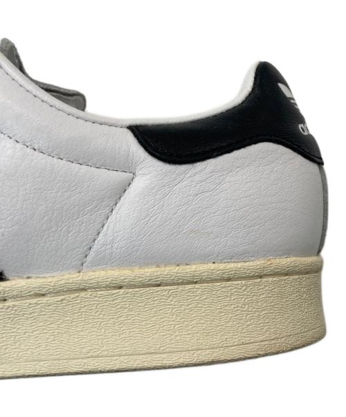 adidas（アディダス）adidas (アディダス) SUPER STAR LACELESS ホワイト×ブラック サイズ:US9.5/UK9/FR43 1/3 /JP275/CHN265の古着・服飾アイテム