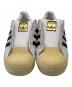 adidas (アディダス) SUPER STAR LACELESS ホワイト×ブラック サイズ:US9.5/UK9/FR43 1/3 /JP275/CHN265：5000円