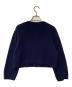 MACPHEE (マカフィー) ハーフミラノリブ クロップドカーディガン ネイビー サイズ:S：5000円