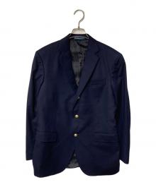 POLO RALPH LAUREN（ポロ・ラルフローレン）の古着「段返り3B 金釦ウールブレザー」｜ネイビー