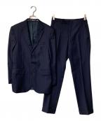 ）の古着「ウールストライプセットアップ」｜ネイビー