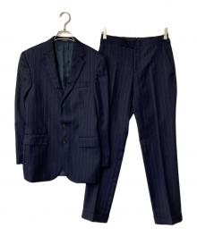 POLO RALPH LAUREN（ポロ・ラルフローレン）の古着「ウールストライプセットアップ」｜ネイビー