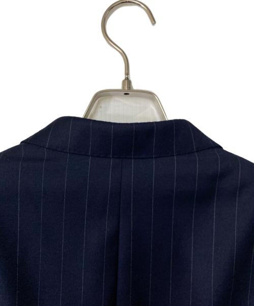 POLO RALPH LAUREN（ポロ・ラルフローレン）POLO RALPH LAUREN (ポロ・ラルフローレン) ウールストライプセットアップ ネイビー サイズ:36Sの古着・服飾アイテム