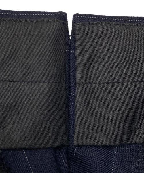 POLO RALPH LAUREN（ポロ・ラルフローレン）POLO RALPH LAUREN (ポロ・ラルフローレン) ウールストライプセットアップ ネイビー サイズ:36Sの古着・服飾アイテム