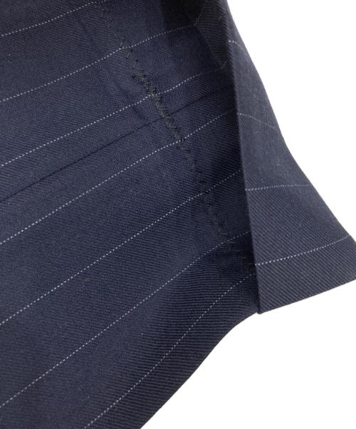 POLO RALPH LAUREN（ポロ・ラルフローレン）POLO RALPH LAUREN (ポロ・ラルフローレン) ウールストライプセットアップ ネイビー サイズ:36Sの古着・服飾アイテム
