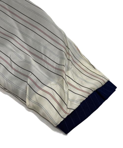 POLO RALPH LAUREN（ポロ・ラルフローレン）POLO RALPH LAUREN (ポロ・ラルフローレン) ストライプウールセットアップ ネイビー サイズ:36Sの古着・服飾アイテム