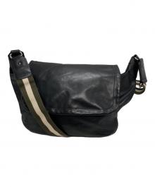 BALLY（バリー）の古着「メッセンジャーバッグ」｜ブラック