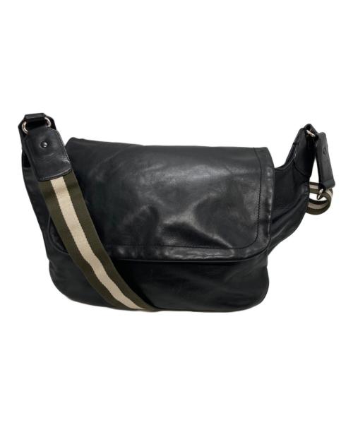 BALLY（バリー）BALLY (バリー) メッセンジャーバッグ ブラックの古着・服飾アイテム