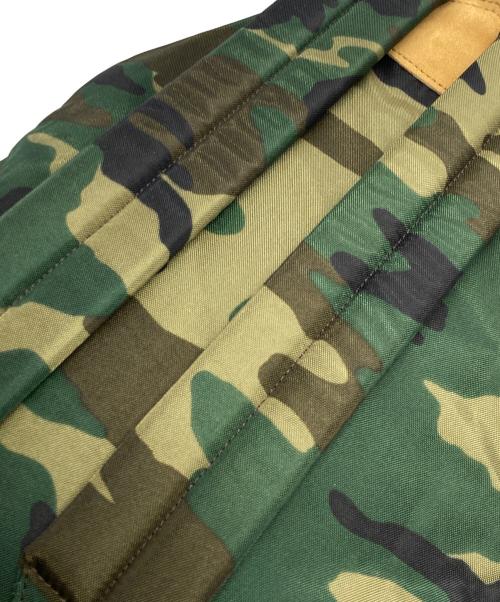 Herve Chapelier（エルベシャプリエ）Herve Chapelier (エルベシャプリエ) カモフラ デイパック カーキの古着・服飾アイテム