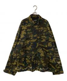 BALENCIAGA（バレンシアガ）の古着「Camouflage Print Army Jacket」｜カーキ