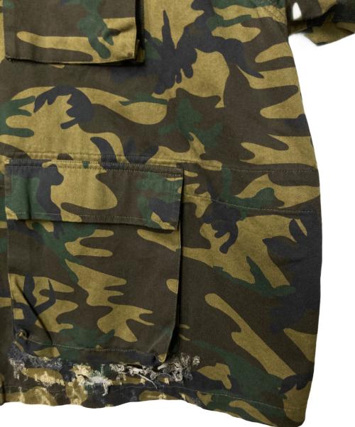 BALENCIAGA（バレンシアガ）BALENCIAGA (バレンシアガ) Camouflage Print Army Jacket カーキ サイズ:XXSの古着・服飾アイテム