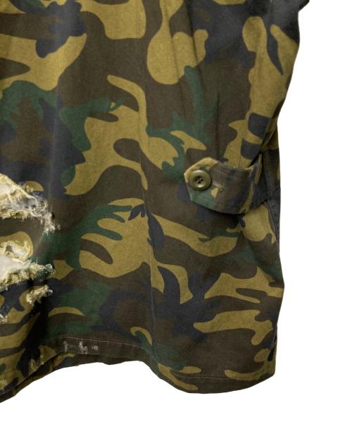 BALENCIAGA（バレンシアガ）BALENCIAGA (バレンシアガ) Camouflage Print Army Jacket カーキ サイズ:XXSの古着・服飾アイテム