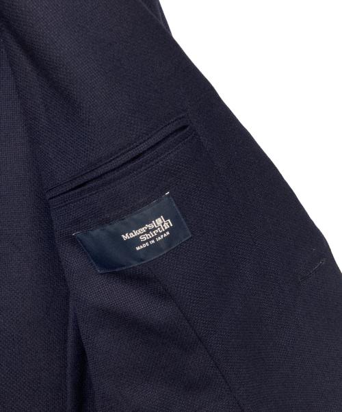 Maker's Shirt 鎌倉（メーカーズシャツカマクラ）Maker's Shirt 鎌倉 (メーカーズシャツカマクラ) ウールテーラードジャケット ネイビー サイズ:Mの古着・服飾アイテム