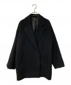 JOURNAL STANDARDジャーナルスタンダード）の古着「スーパー140ビーバーテーラーコート」｜ブラック