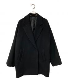 JOURNAL STANDARD（ジャーナルスタンダード）の古着「スーパー140ビーバーテーラーコート」｜ブラック